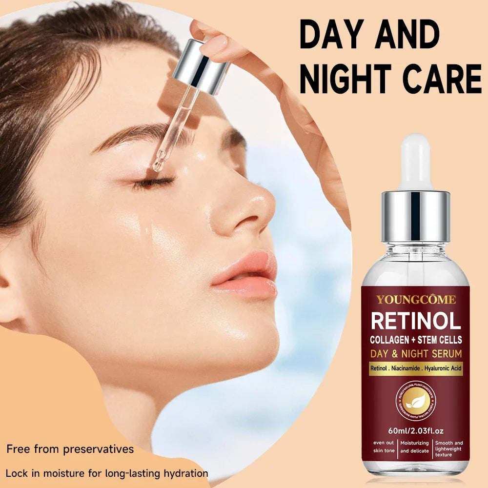 Retinol Face Cream & Serum Set for All Skin-4